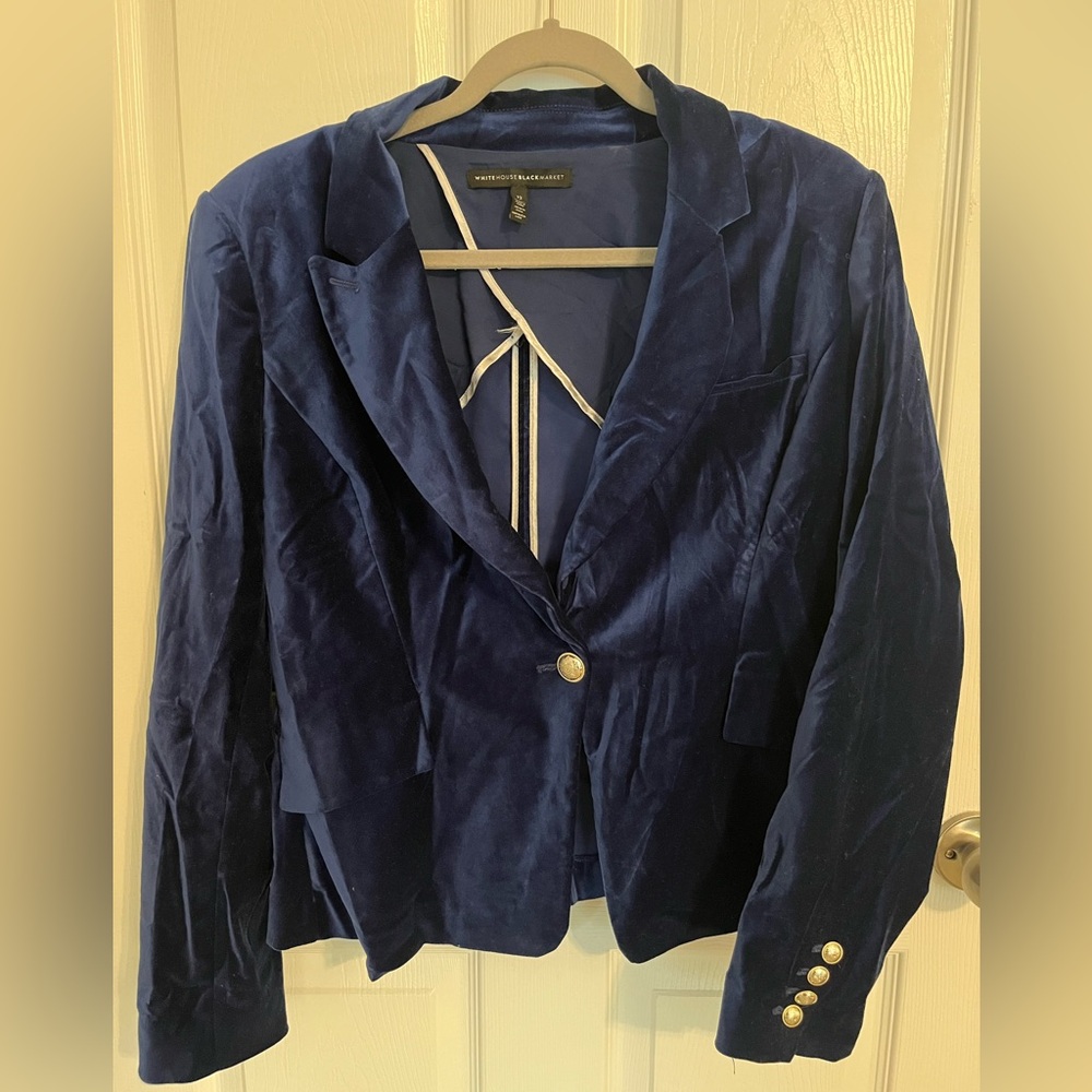 WHBM Blue Blazer